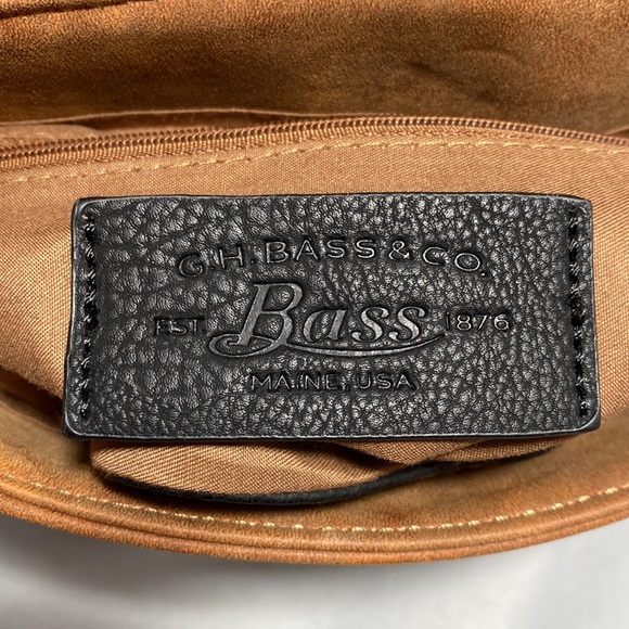 G.H. Bass & Co. tan saddle/crossbody bag - Picture 4 of 7
